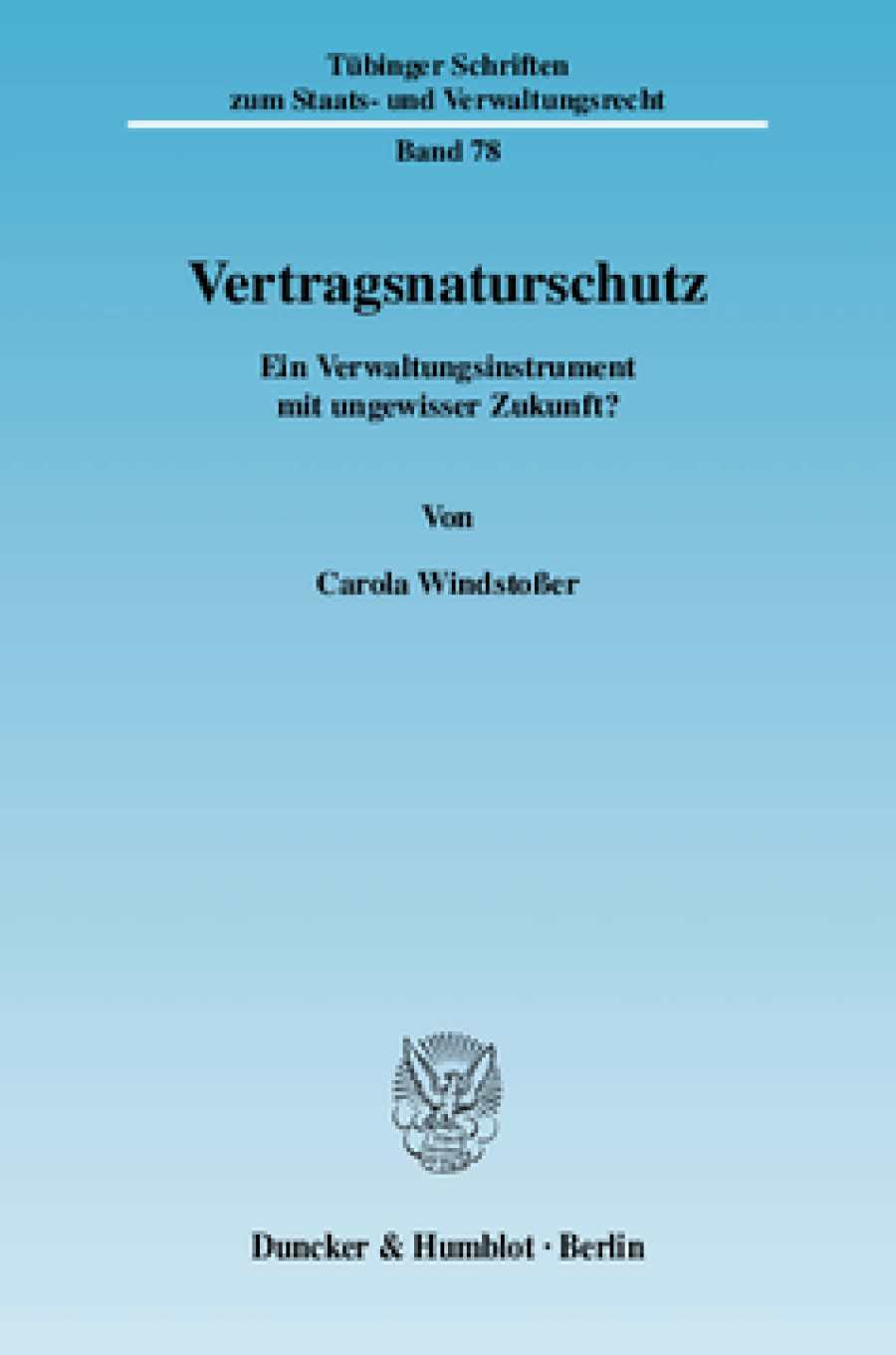 Vertragsnaturschutz