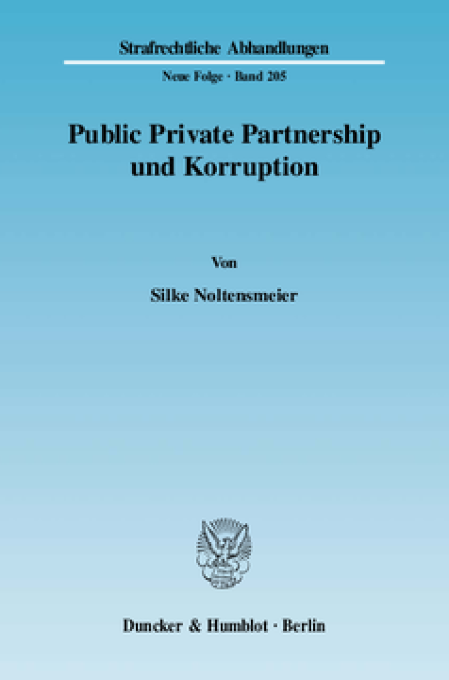 Public Private Partnership und Korruption