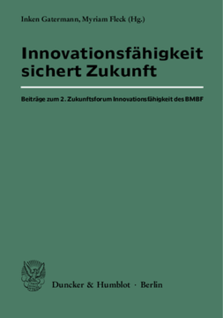 Innovationsfähigkeit sichert Zukunft