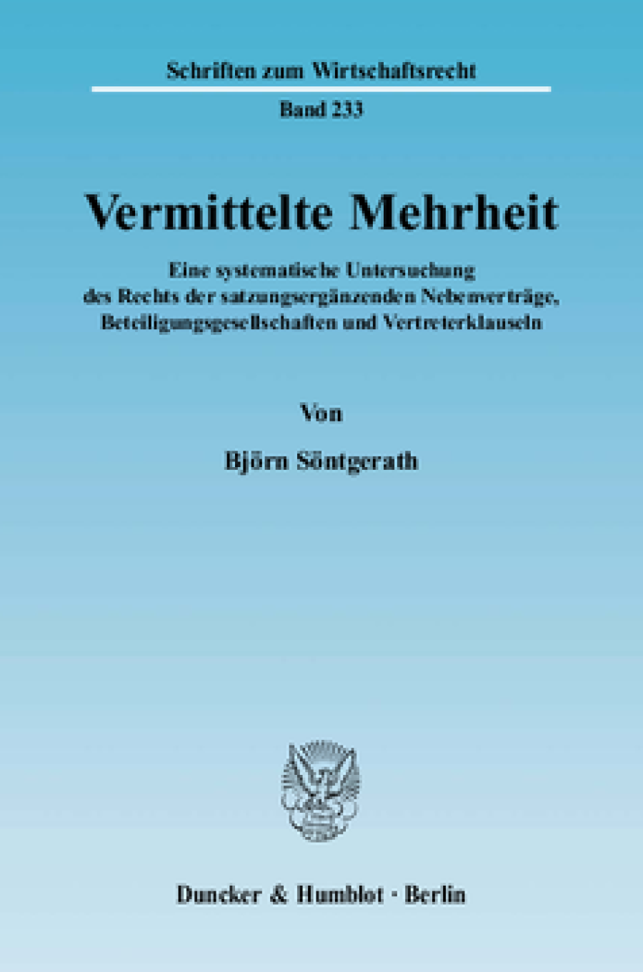 Vermittelte Mehrheit