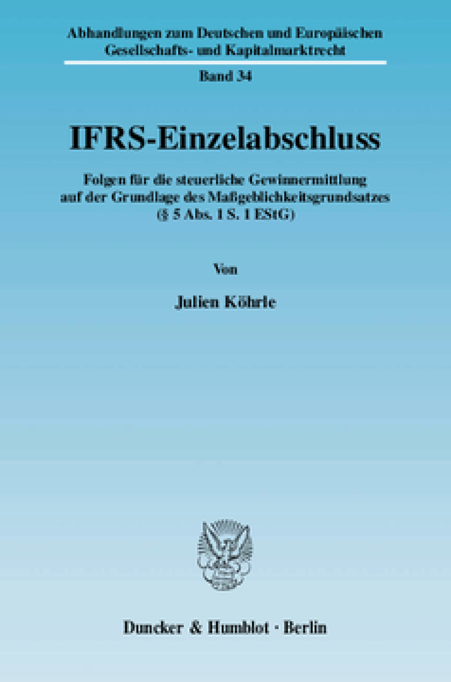 IFRS-Einzelabschluss