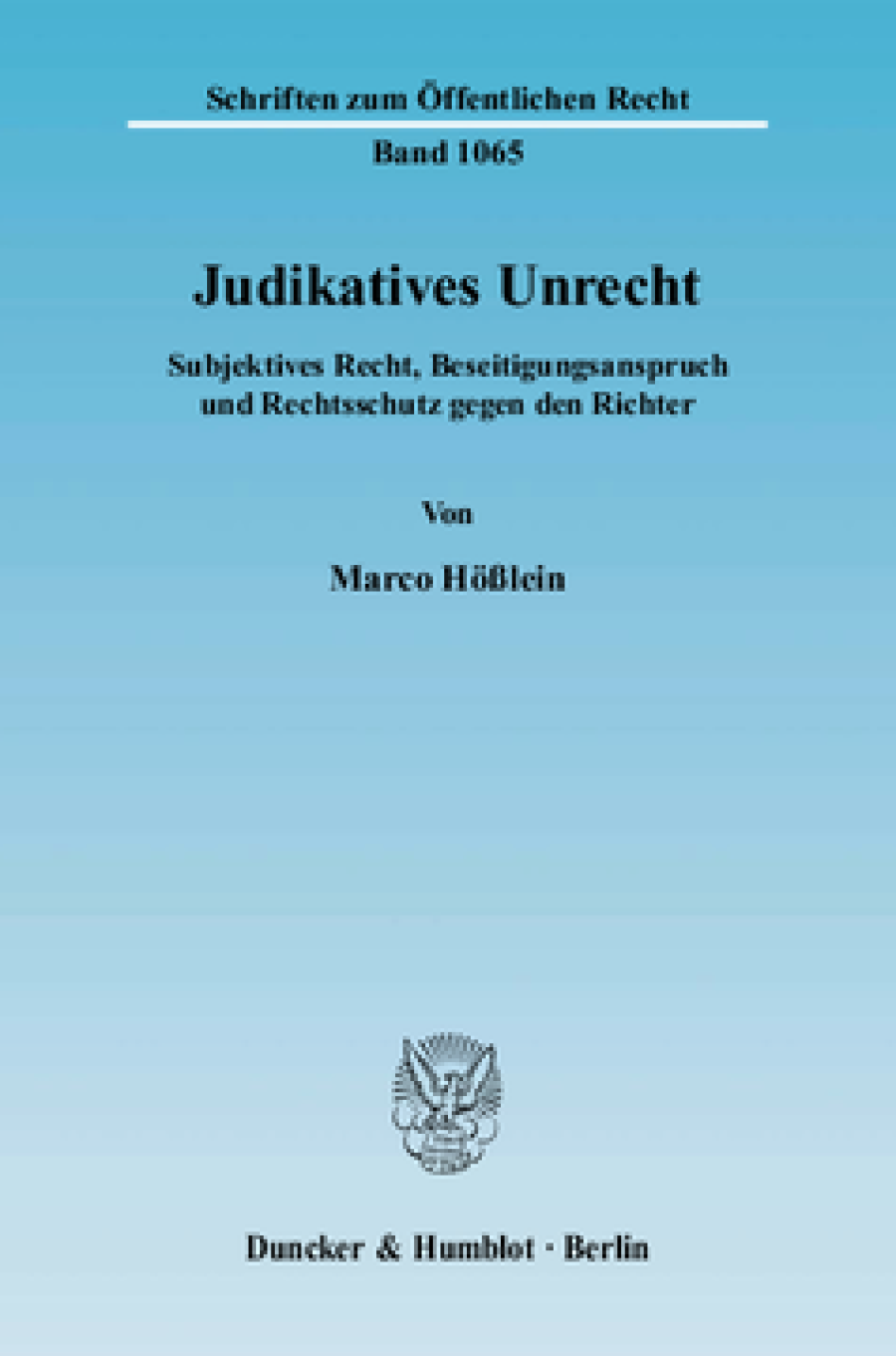 Judikatives Unrecht
