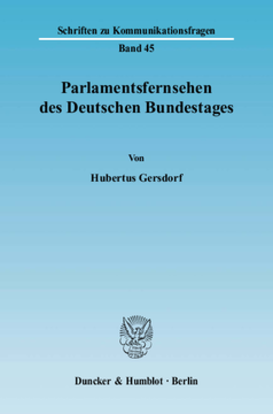 Parlamentsfernsehen des Deutschen Bundestages