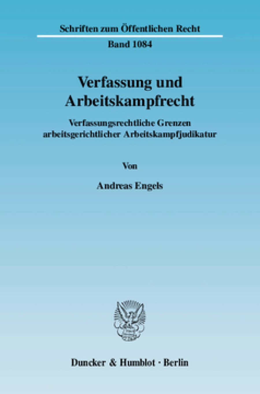 Verfassung und Arbeitskampfrecht