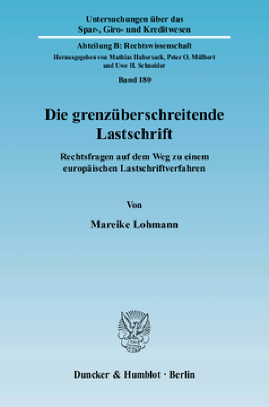 Die grenzüberschreitende Lastschrift