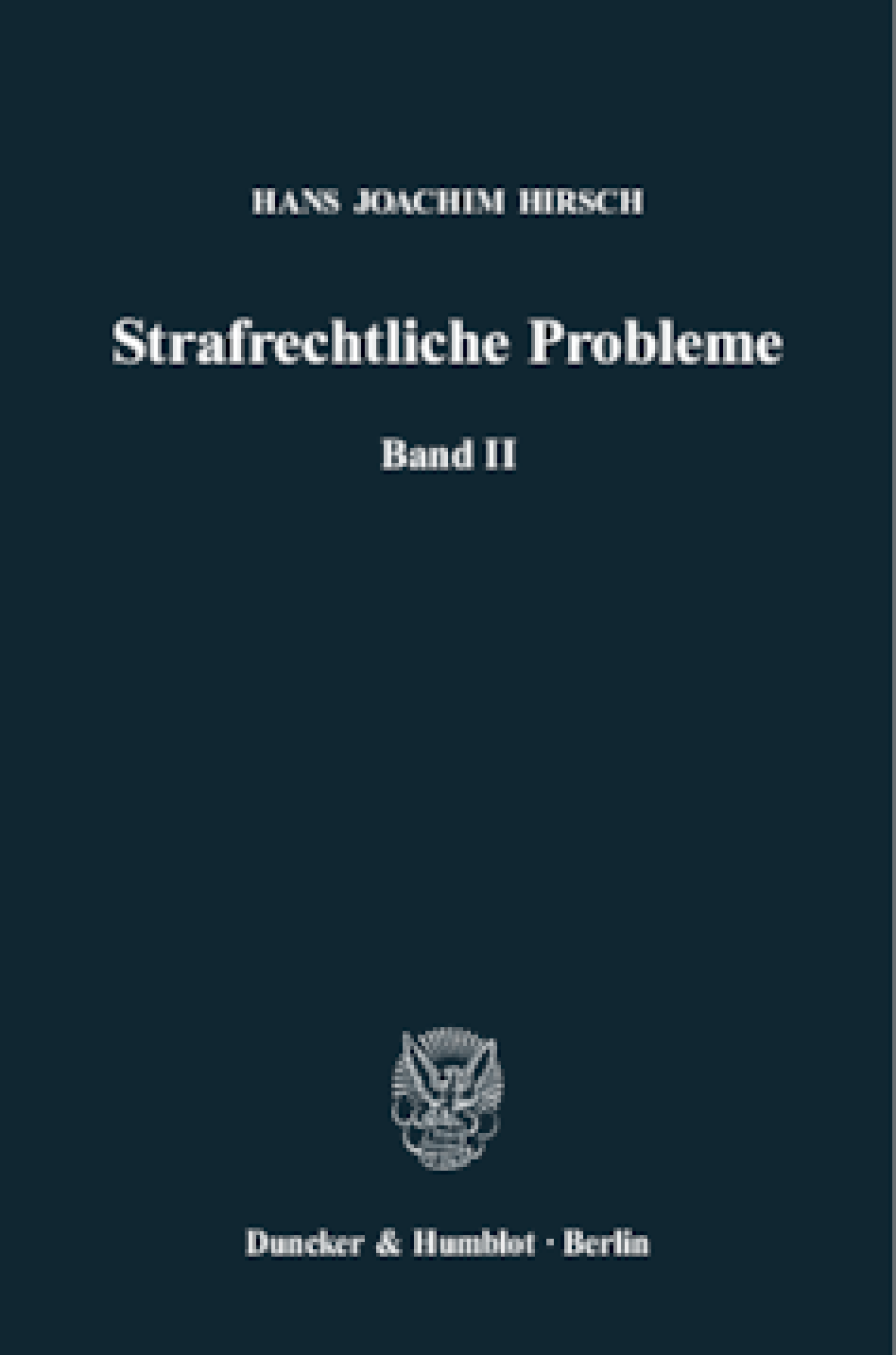 Strafrechtliche Probleme