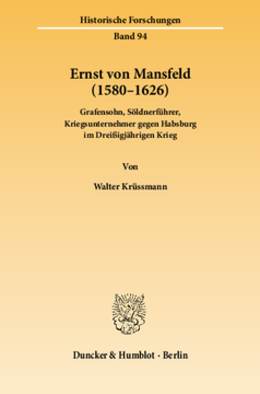 Ernst von Mansfeld (1580–1626)