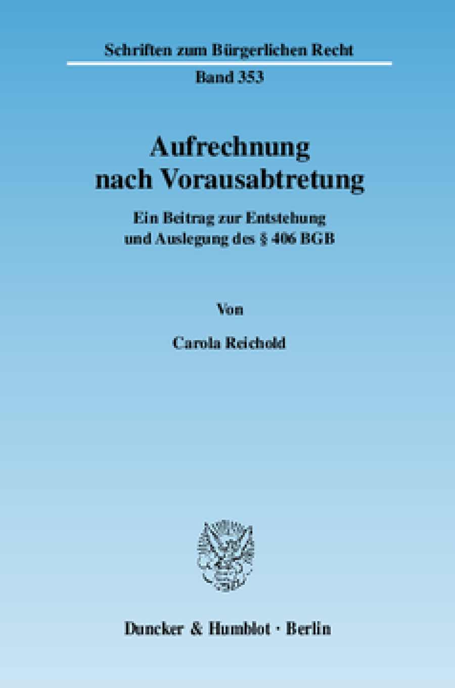 Aufrechnung nach Vorausabtretung