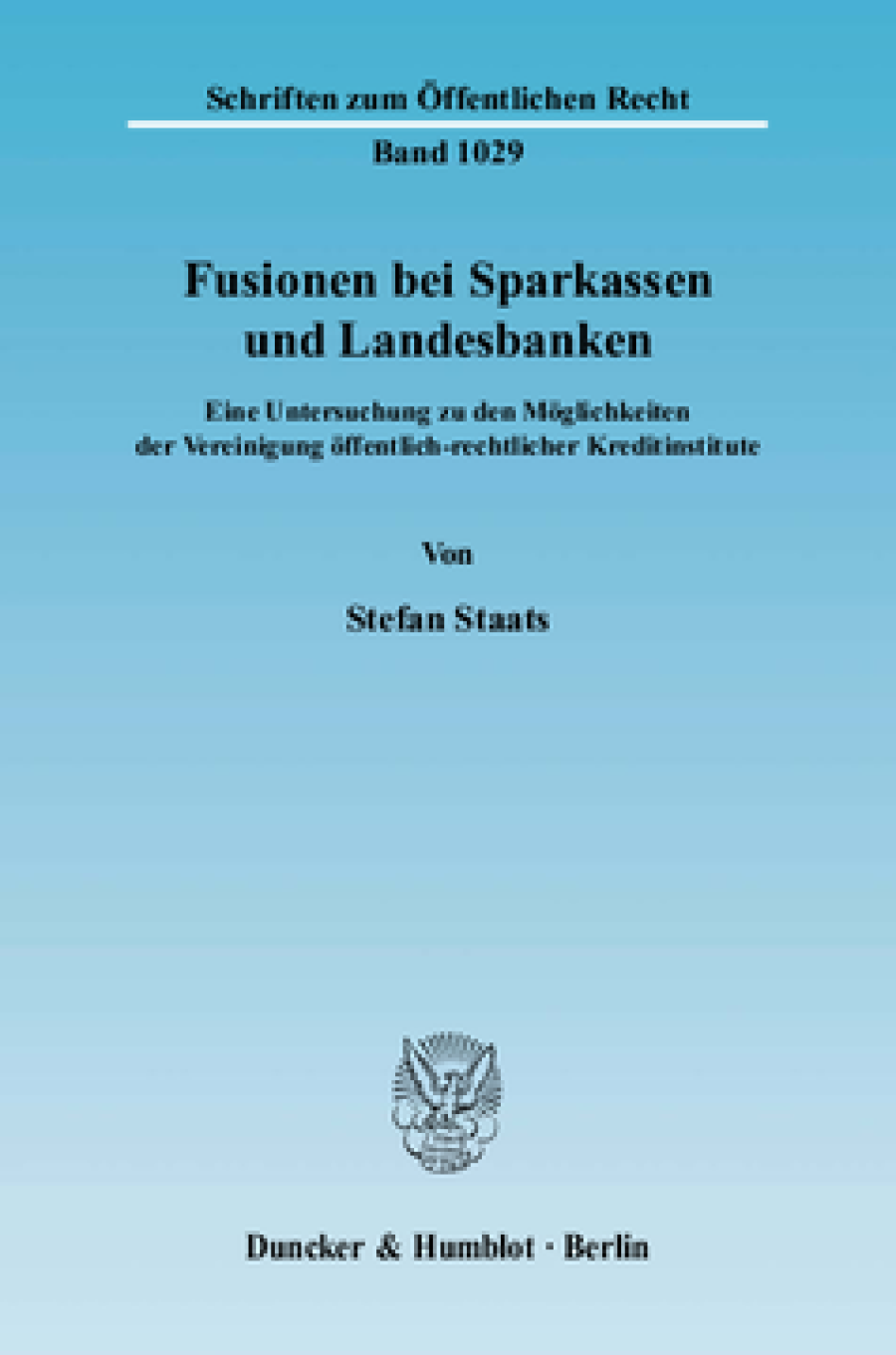 Fusionen bei Sparkassen und Landesbanken
