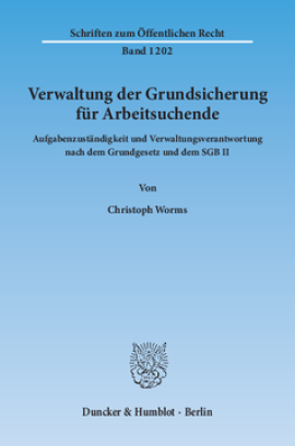 Verwaltung der Grundsicherung für Arbeitsuchende