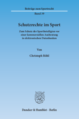 Schutzrechte im Sport