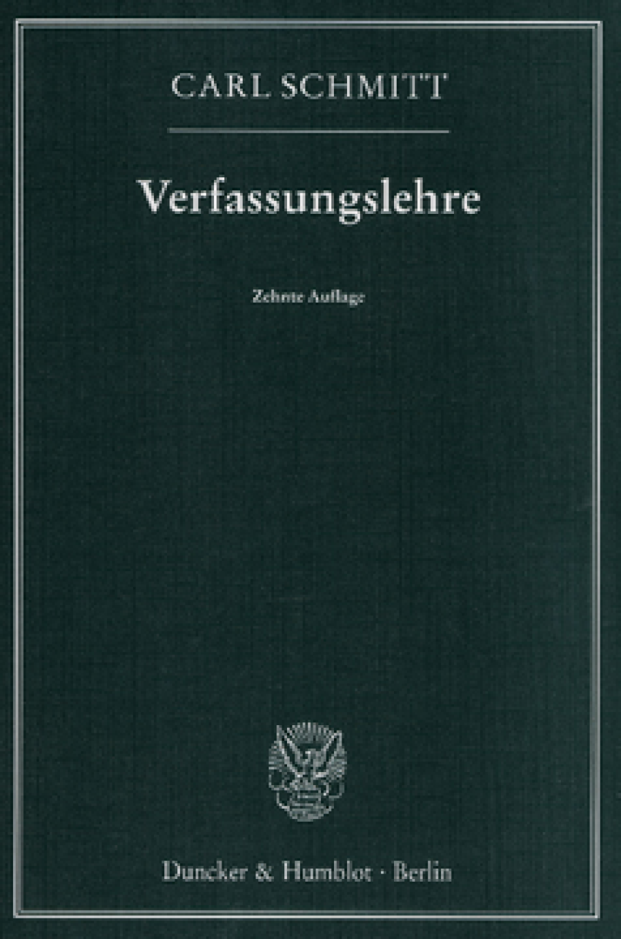 Verfassungslehre