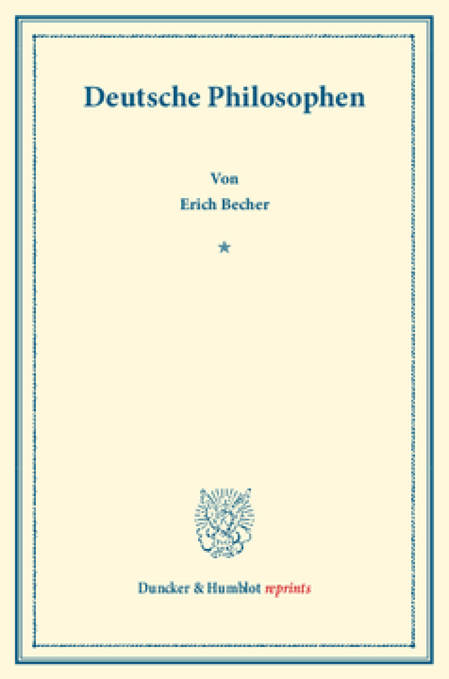 Deutsche Philosophen