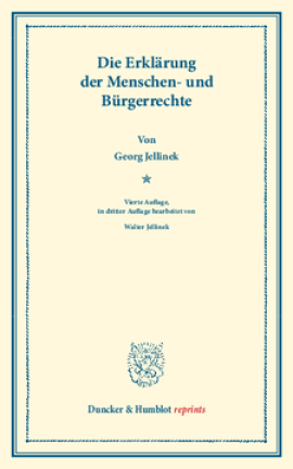 Die Erklärung der Menschen- und Bürgerrechte