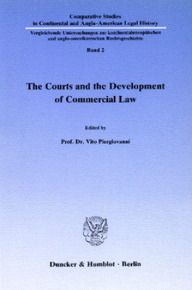 The Courts and the Development of Commercial Law