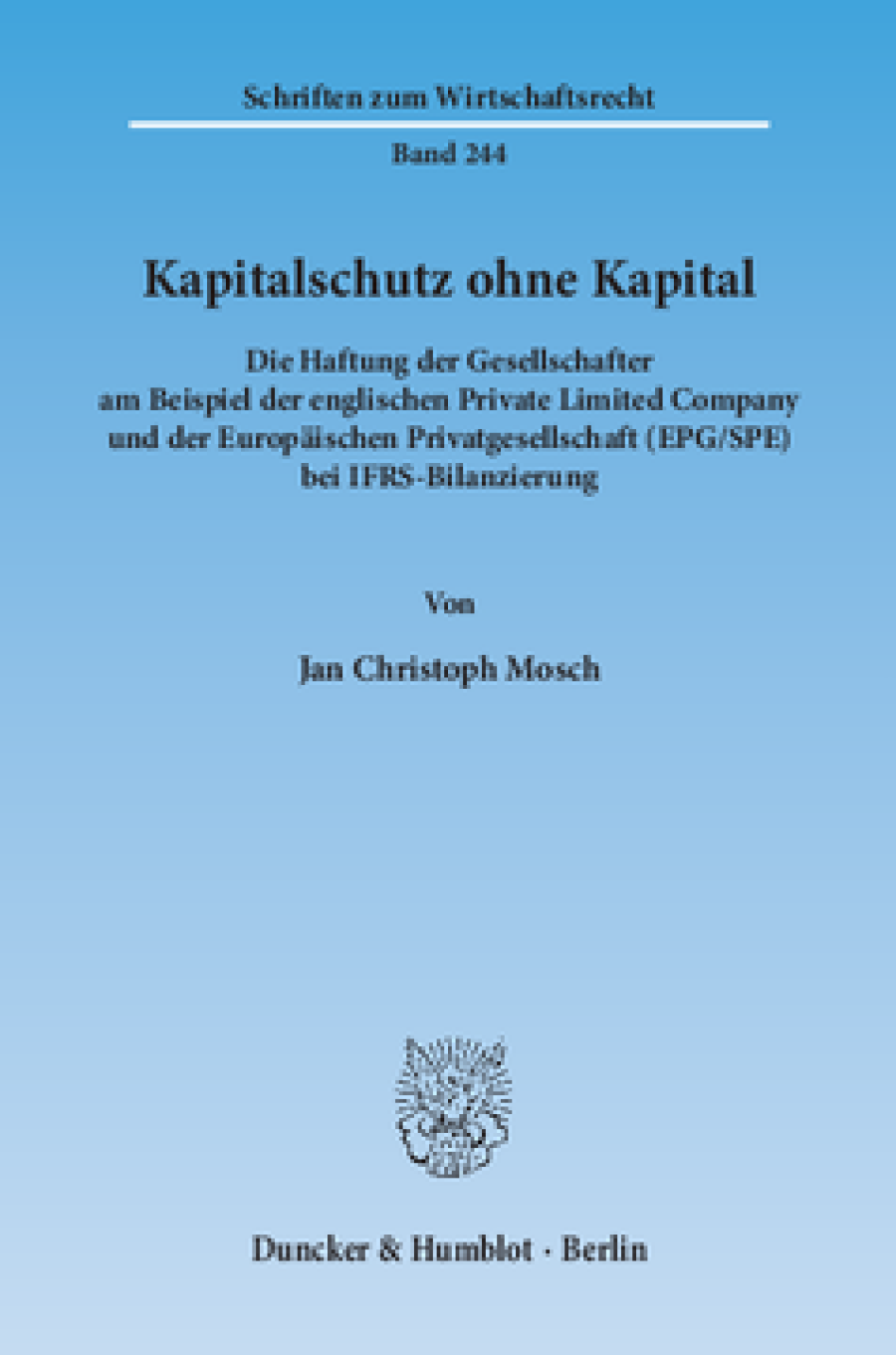 Kapitalschutz ohne Kapital