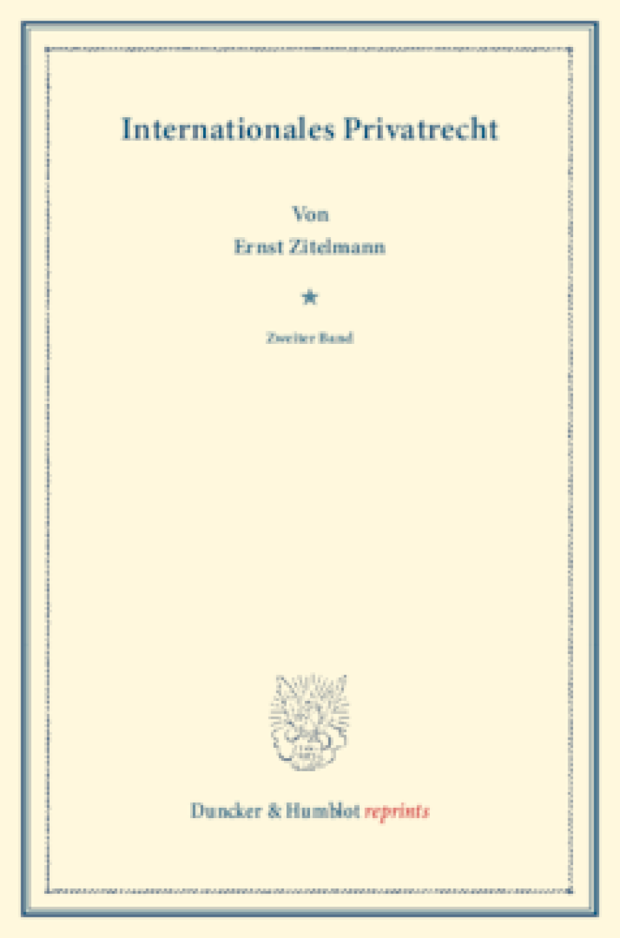 Internationales Privatrecht