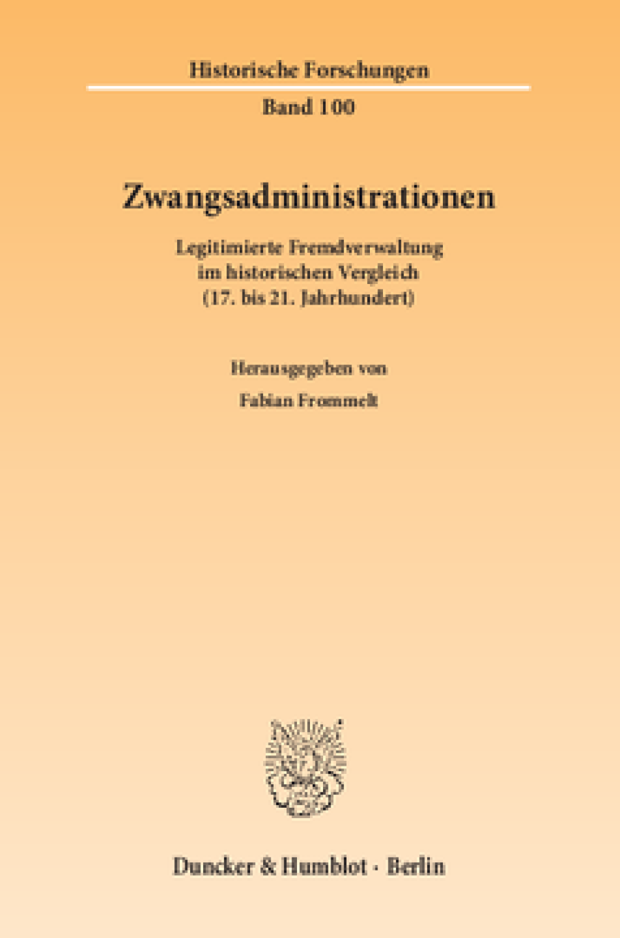 Zwangsadministrationen