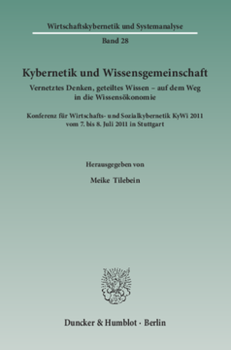 Kybernetik und Wissensgemeinschaft