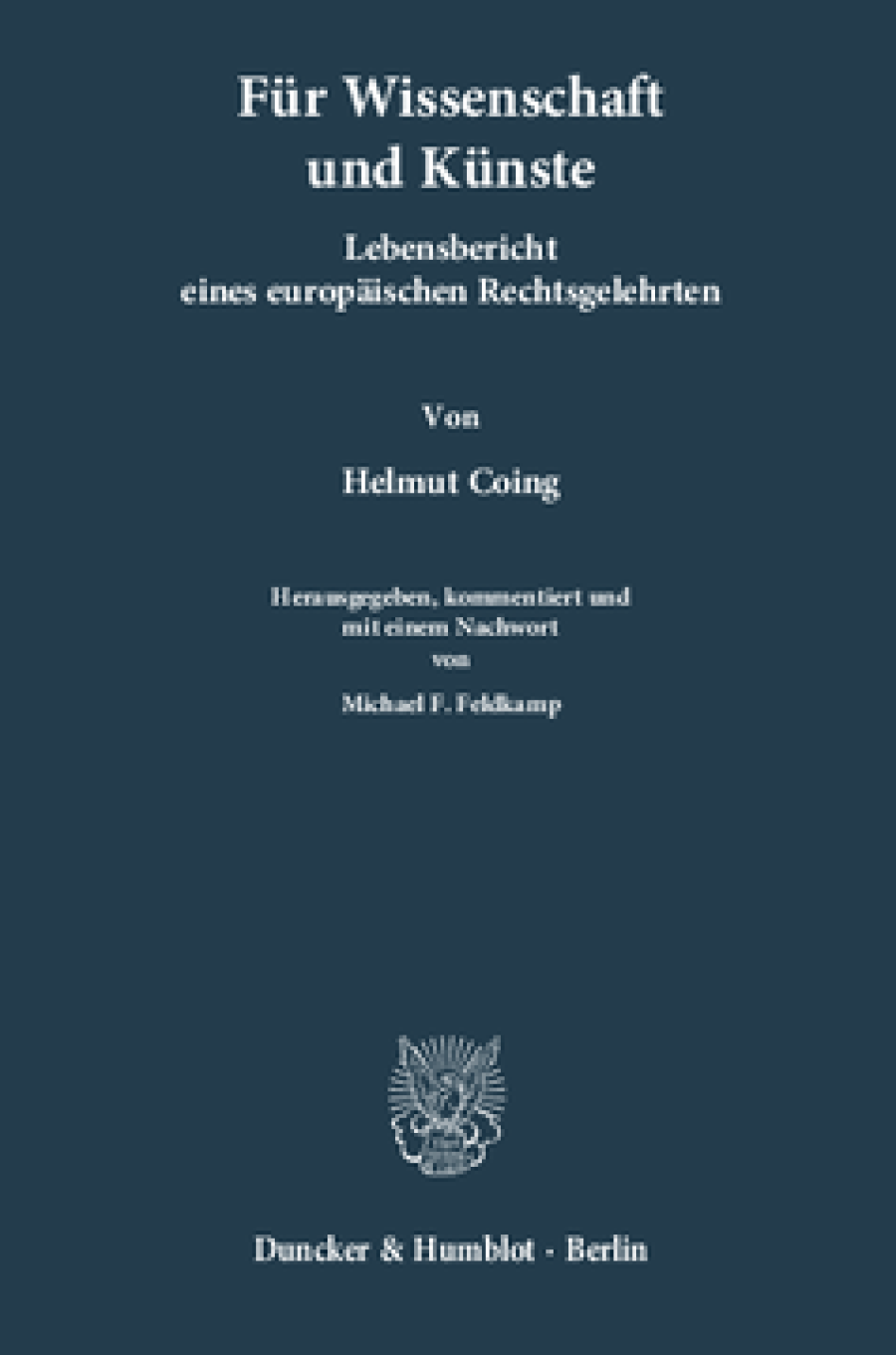 Für Wissenschaften und Künste