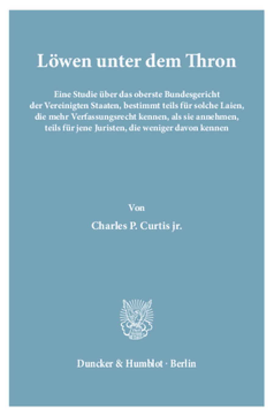 Löwen unter dem Thron