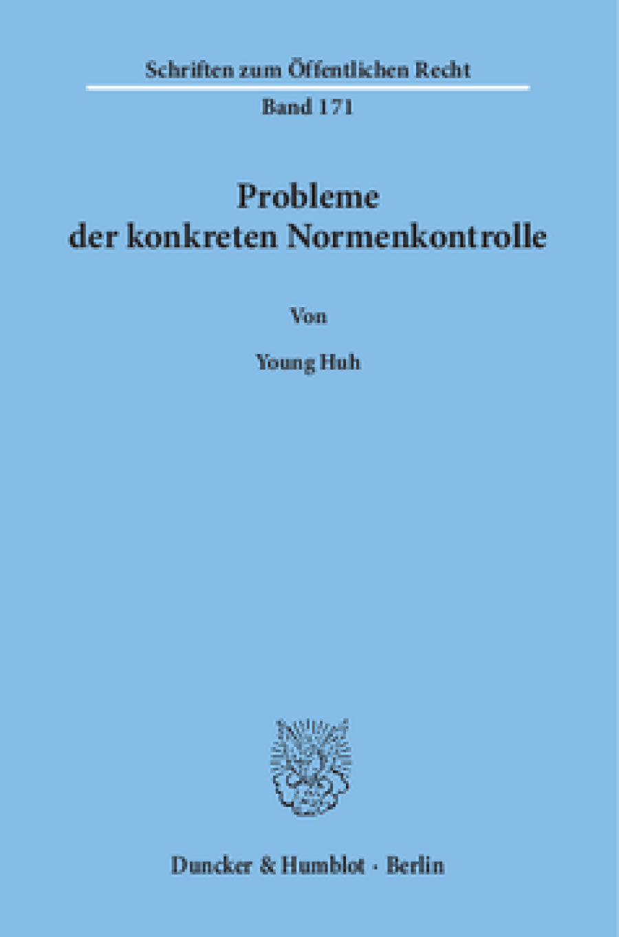 Probleme der konkreten Normenkontrolle,