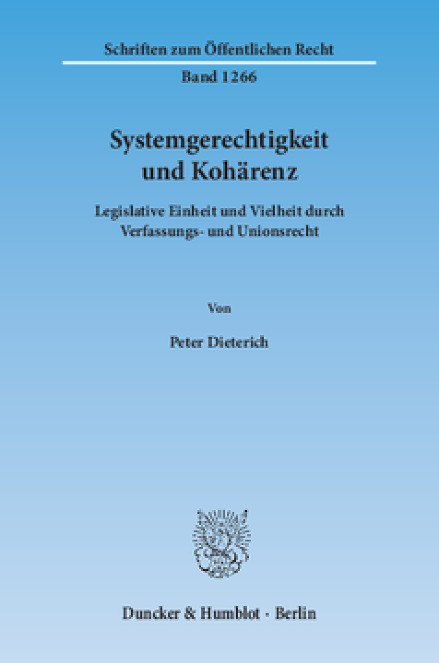 Systemgerechtigkeit und Kohärenz