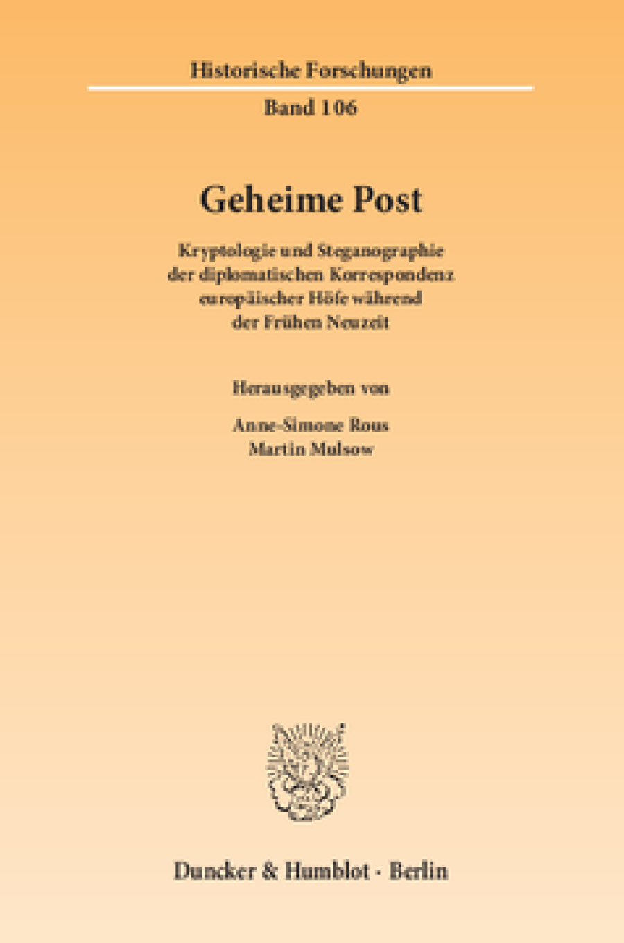 Geheime Post