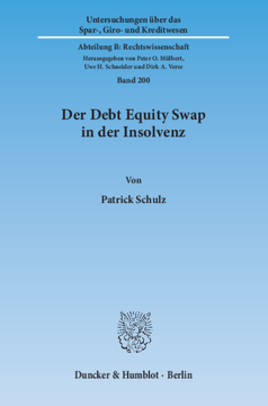 Der Debt Equity Swap in der Insolvenz