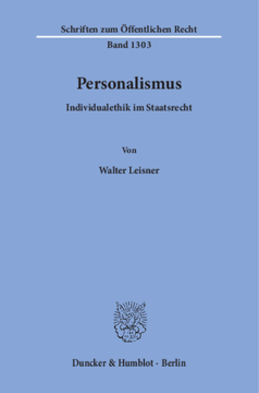 Personalismus