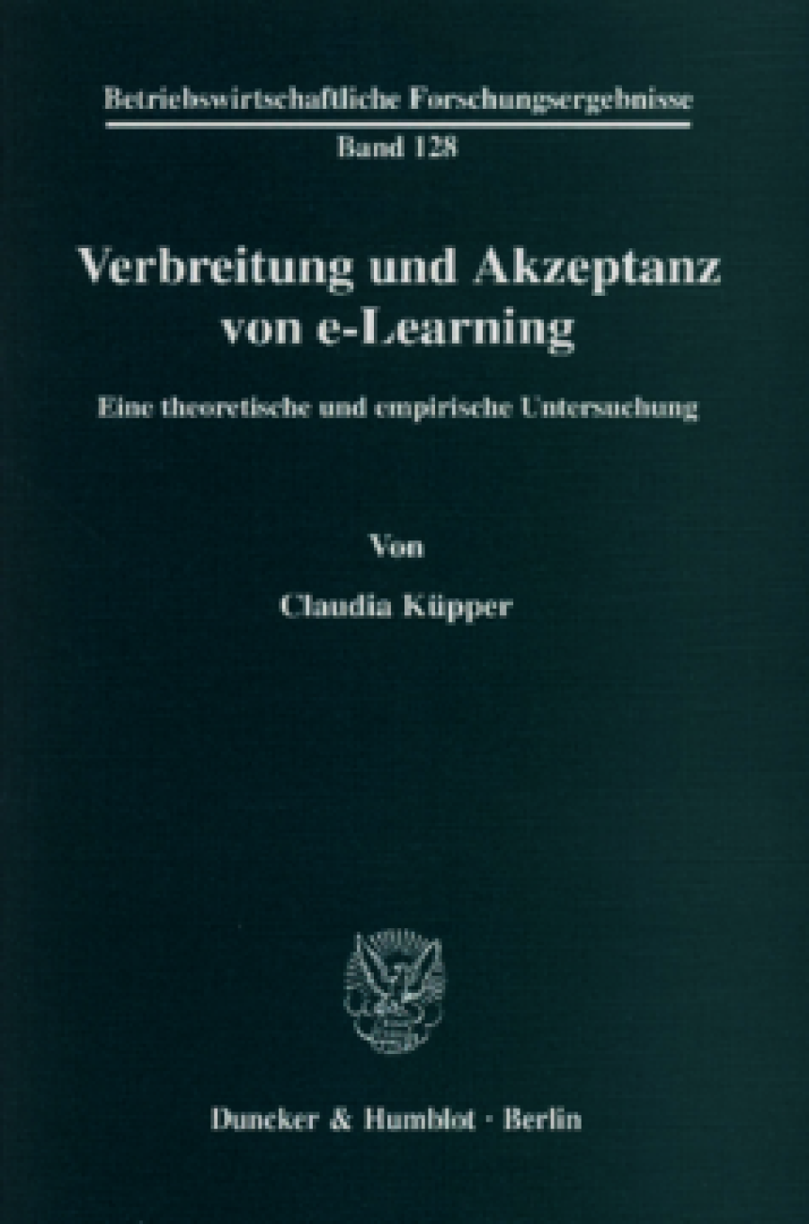 Verbreitung und Akzeptanz von e-Learning