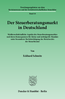 Der Steuerberatungsmarkt in Deutschland