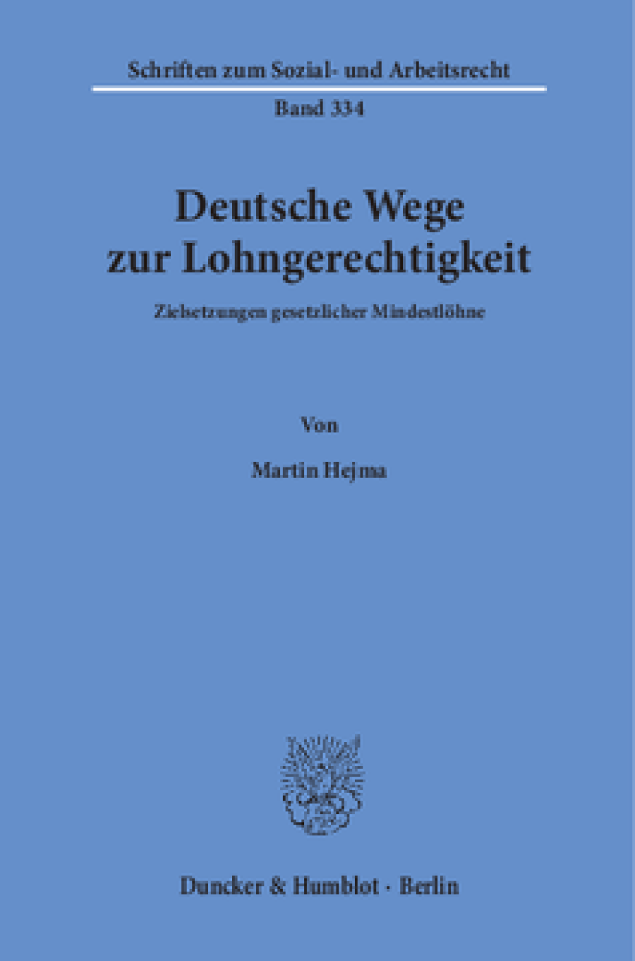 Deutsche Wege zur Lohngerechtigkeit