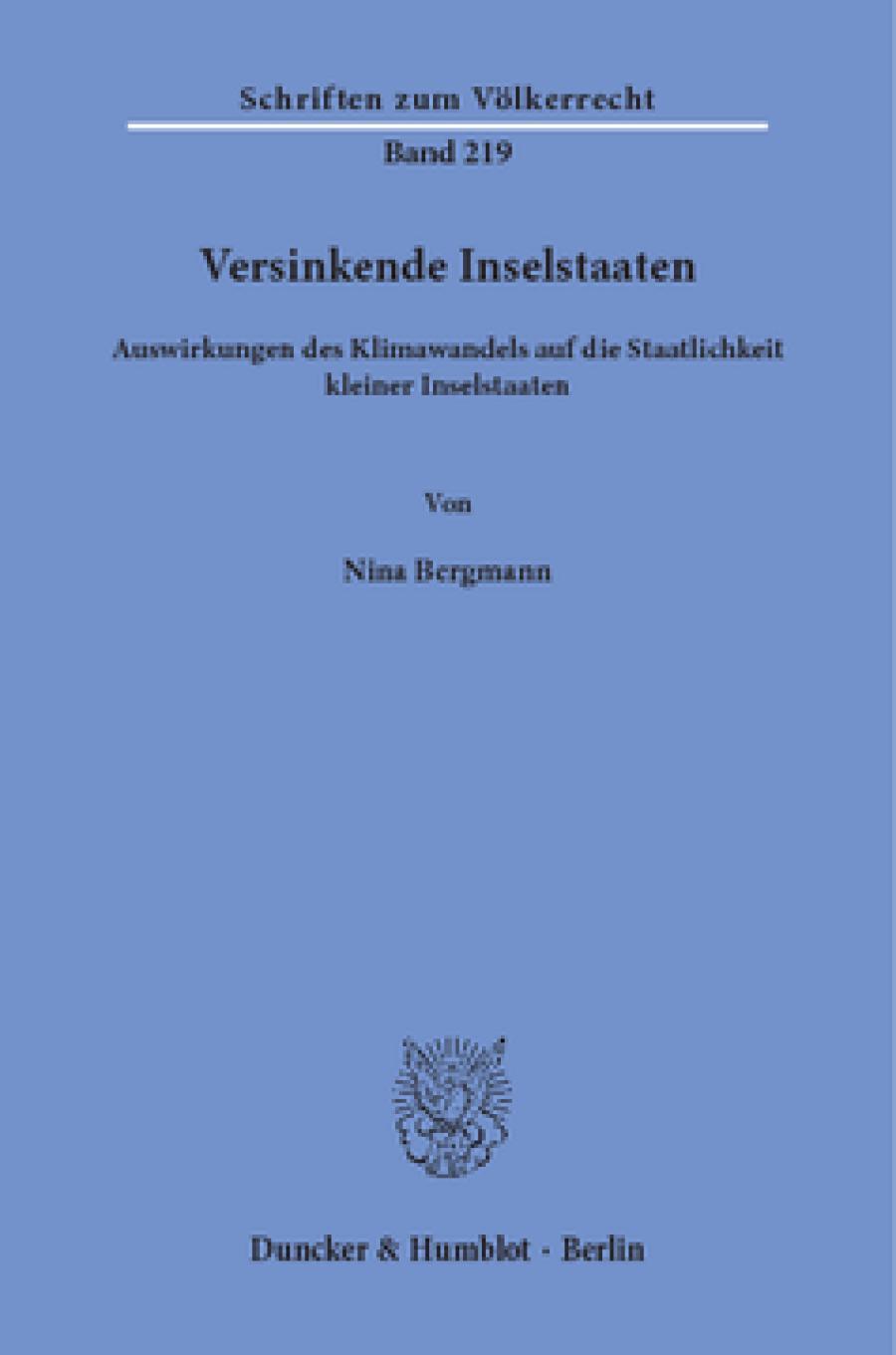 Versinkende Inselstaaten