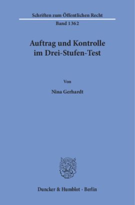 Auftrag und Kontrolle im Drei-Stufen-Test. Eine Analyse der Drei-Stufen-Testverfahren für die Bestandsangebote der Telemedien öffentlich-rechtlicher Rundfunkanstalten