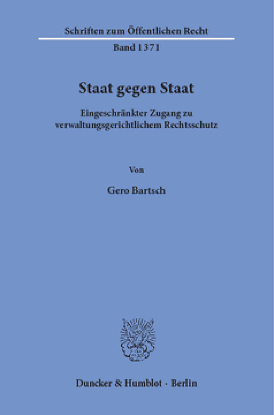 Staat gegen Staat