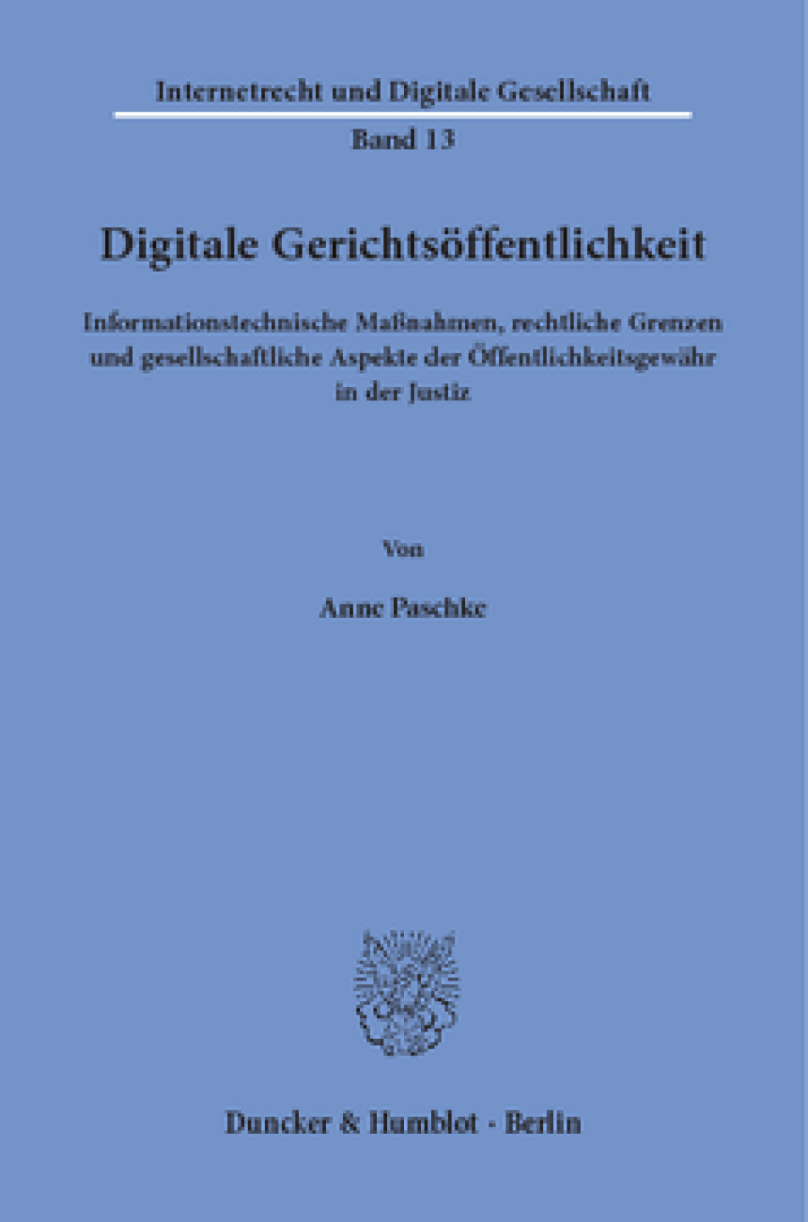 Digitale Gerichtsöffentlichkeit