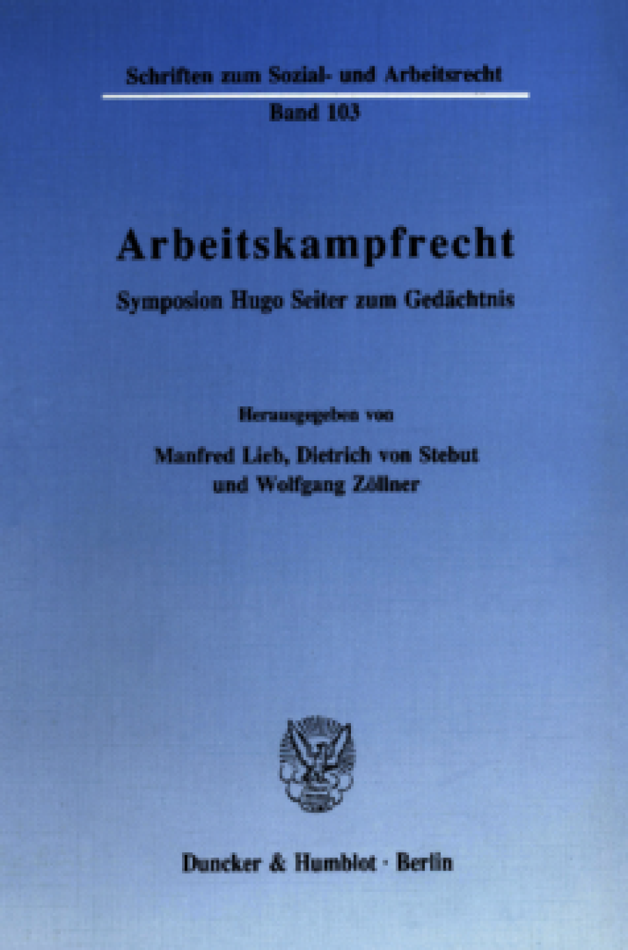 Arbeitskampfrecht