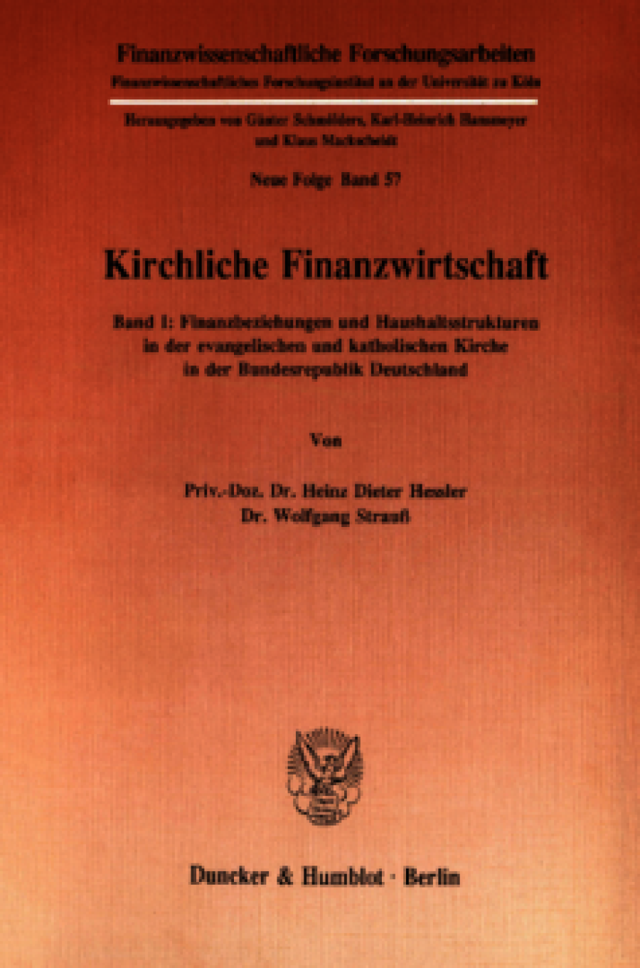 Kirchliche Finanzwirtschaft