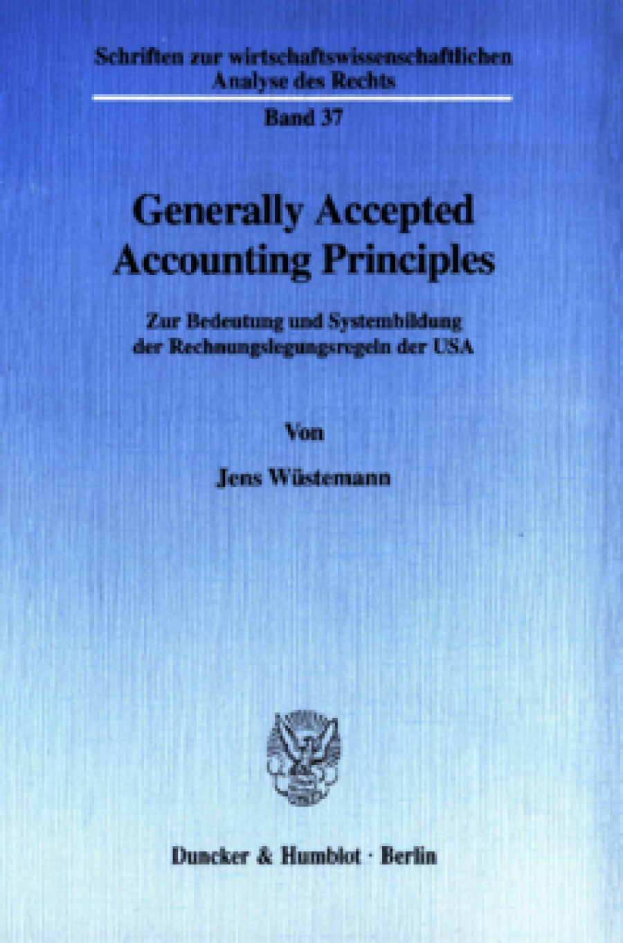 Generally Accepted Accounting Principles