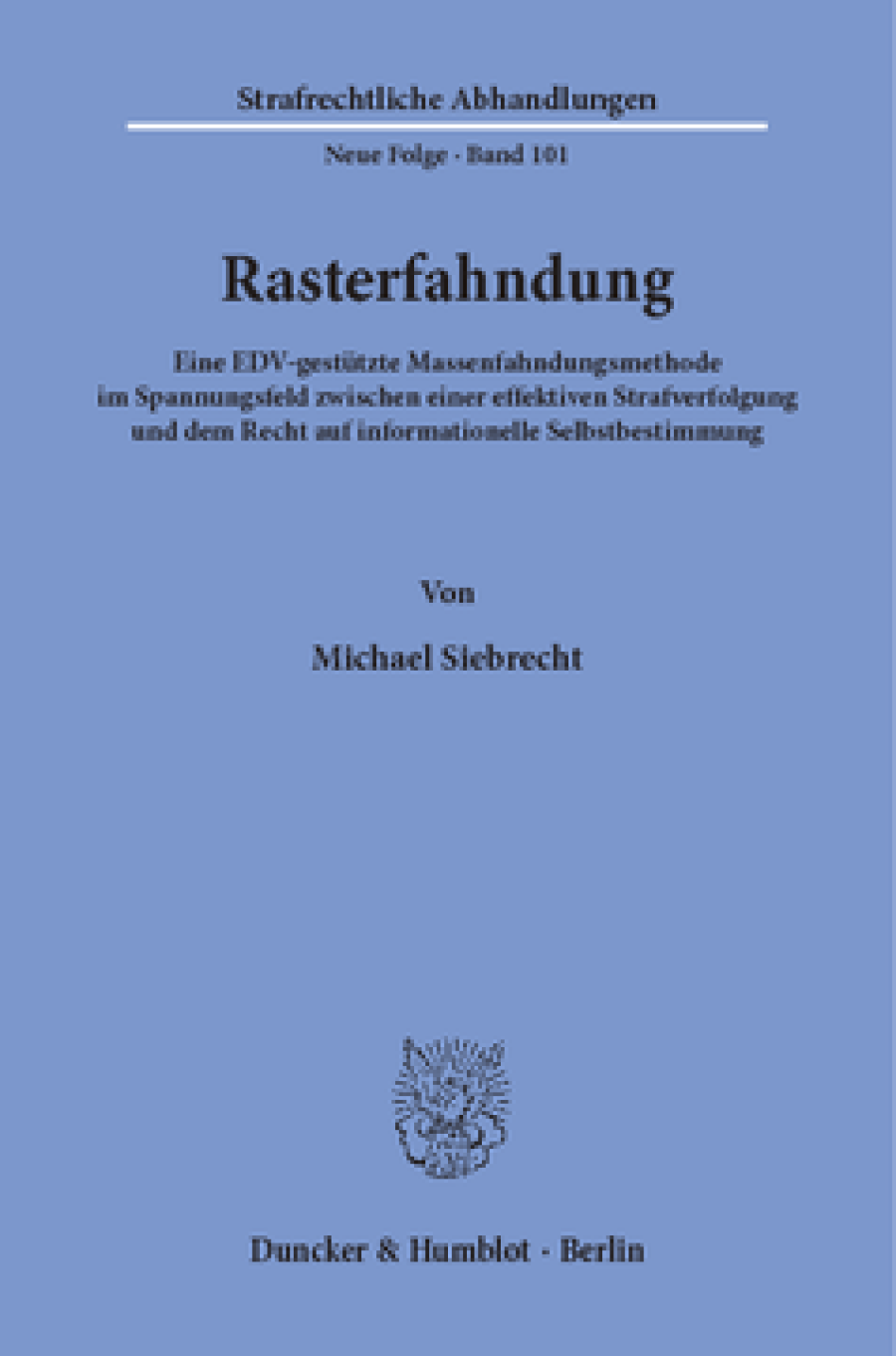 Rasterfahndung