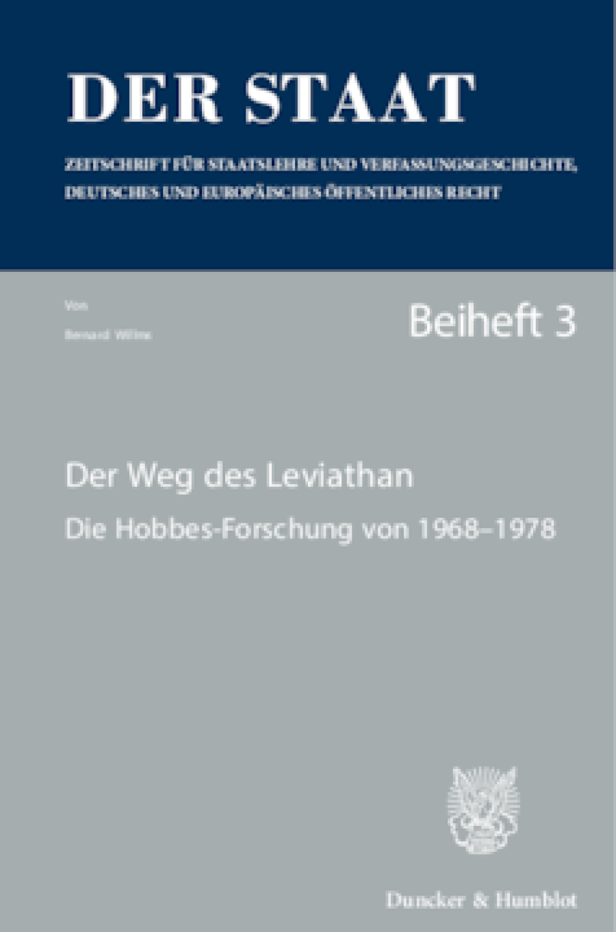 Der Weg des Leviathan