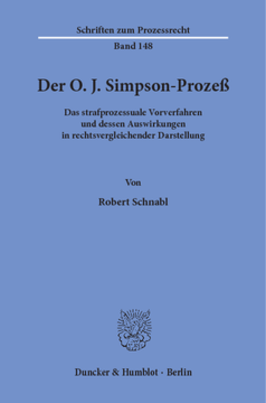 Der O. J. Simpson-Prozeß