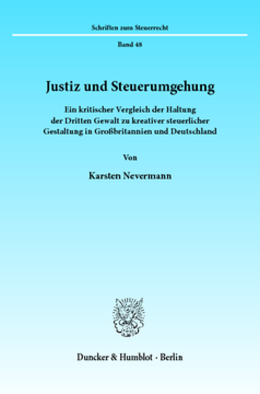 Justiz und Steuerumgehung