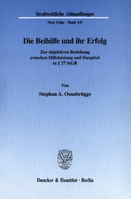 Die Beihilfe und ihr Erfolg