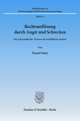 Rechtsauflösung durch Angst und Schrecken