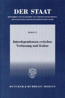 Interdependenzen zwischen Verfassung und Kultur