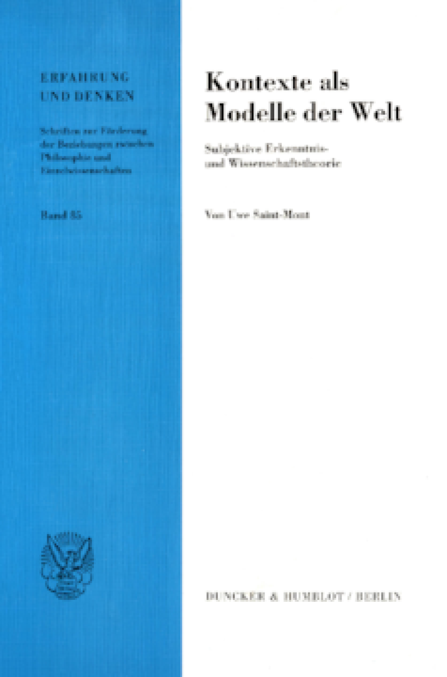 Kontexte als Modelle der Welt