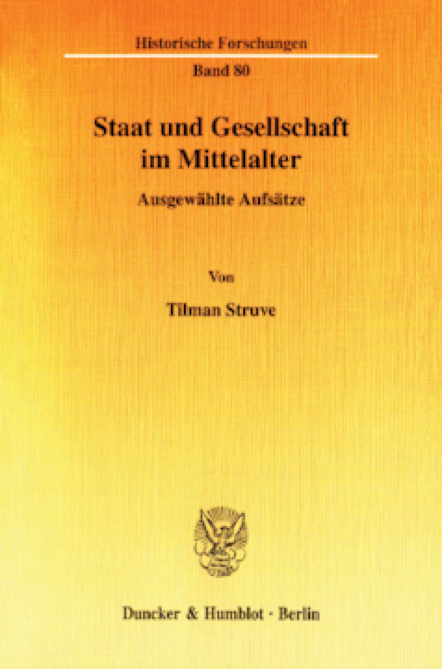 Staat und Gesellschaft im Mittelalter