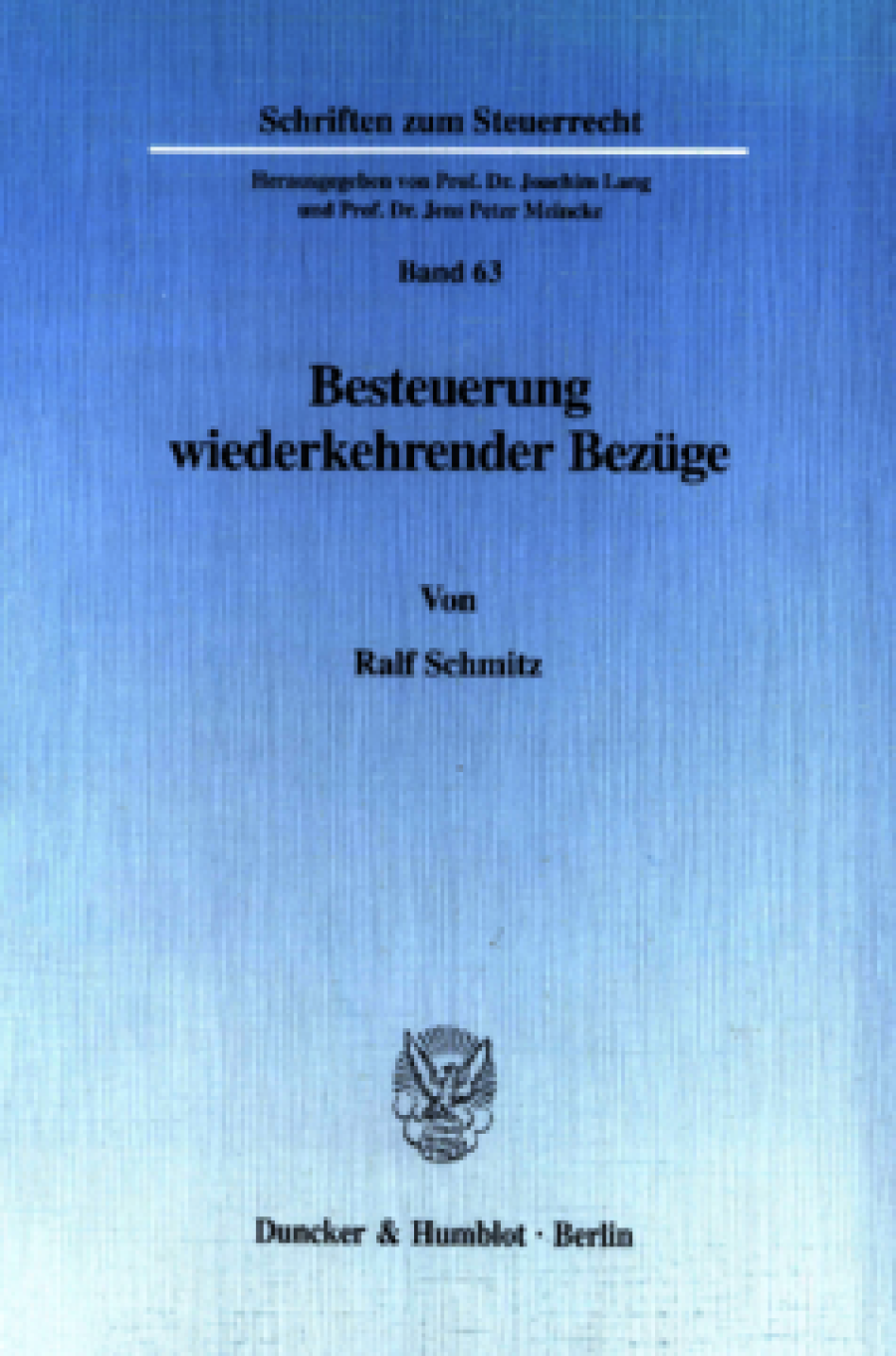 Besteuerung wiederkehrender Bezüge